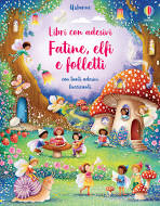 LIBRO CON ADESIVI FATINE. ELFI E FOLLETT
