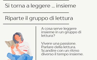 Venerdì 23 gennaio ore 18.00 Gruppo di Lettura “LeggerMente”